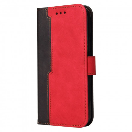 Housse Vivo V21 5G Simili Cuir Bicolore Coloré Housse Vivo V21 5G Simili Cuir Bicolore Coloré