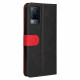 Housse Vivo V21 5G Simili Cuir Bicolore Coloré Housse Vivo V21 5G Simili Cuir Bicolore Coloré