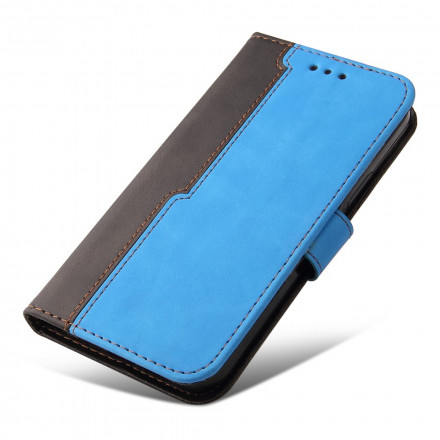 Housse Vivo V21 5G Simili Cuir Bicolore Coloré Housse Vivo V21 5G Simili Cuir Bicolore Coloré