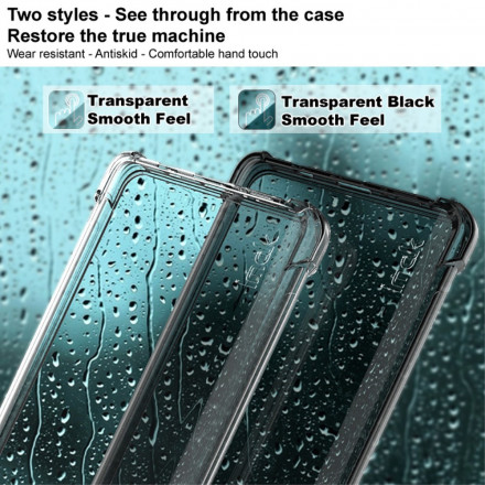 Coque Motorola Edge 20 Pro Transparente avec Film Écran IMAK Coque Motorola Edge 20 Pro Transparente avec Film Écran IMAK