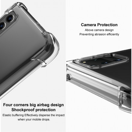 Coque Motorola Edge 20 Pro Transparente avec Film Écran IMAK Coque Motorola Edge 20 Pro Transparente avec Film Écran IMAK