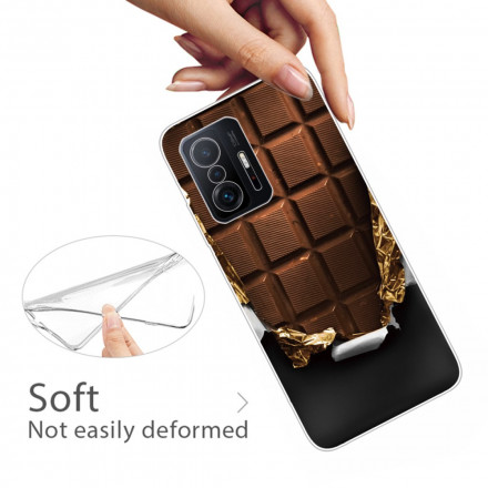 Coque Xiaomi 11T Flexible Chocolat