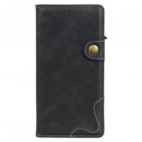 Housse Motorola Edge 20 Pro Artistique Bouton et Coutures
