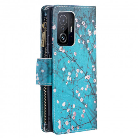 Housse Xiaomi 11T Poche Zippée Arbre Housse Xiaomi 11T Poche Zippée Arbre