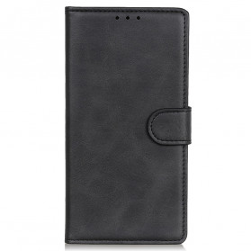 Housse Motorola Edge 20 Pro Effet Cuir Mat