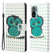 Housse Xiaomi Redmi 10 Hibou Endormi à Lanière Housse Xiaomi Redmi 10 Hibou Endormi à Lanière