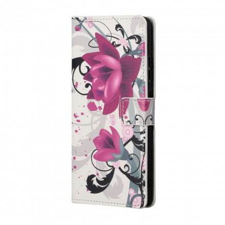 Housse Xiaomi Redmi 10 Tropical Flowers Housse Xiaomi Redmi 10 Tropical Flowers