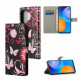 Housse Xiaomi Redmi 10 Papillons et Fleurs à Lanière Housse Xiaomi Redmi 10 Papillons et Fleurs à Lanière