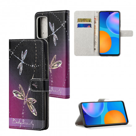 Housse Xiaomi Redmi 10 Libellules à Lanière Housse Xiaomi Redmi 10 Libellules à Lanière