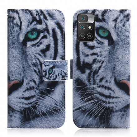 Housse Xiaomi Redmi 10 Face de Tigre Housse Xiaomi Redmi 10 Face de Tigre