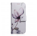 Housse Xiaomi Redmi 10 Fleur Vieux Rose