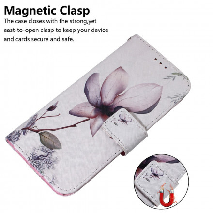 Housse Xiaomi Redmi 10 Fleur Vieux Rose Housse Xiaomi Redmi 10 Fleur Vieux Rose