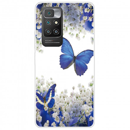Coque Xiaomi Redmi 10 Vol de Papillons