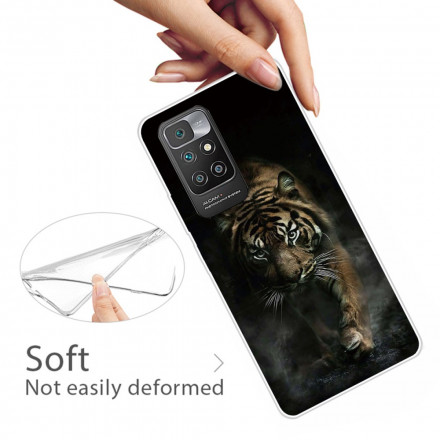 Coque Xiaomi Redmi 10 Flexible Tigre