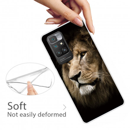 Coque Xiaomi Redmi 10 Tête de Lion