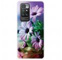 Coque Xiaomi Redmi 10 Fleurs Réalistes