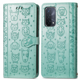 Housse Oppo A54 5G / A74 5G Animaux Animés