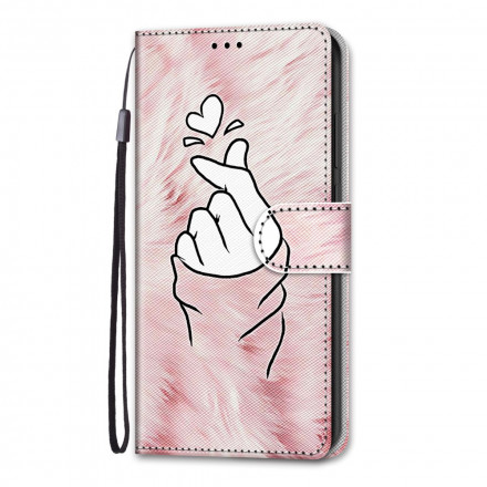 Housse Xiaomi Redmi 10 Finger Heart Housse Xiaomi Redmi 10 Finger Heart