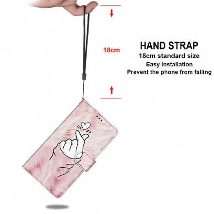Housse Xiaomi Redmi 10 Finger Heart Housse Xiaomi Redmi 10 Finger Heart