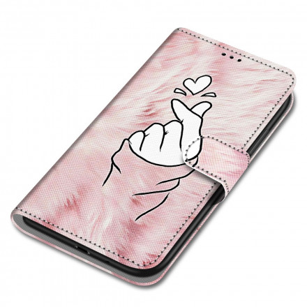 Housse Xiaomi Redmi 10 Finger Heart Housse Xiaomi Redmi 10 Finger Heart