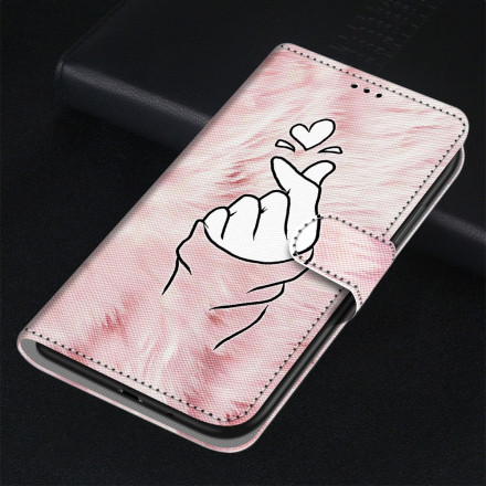 Housse Xiaomi Redmi 10 Finger Heart Housse Xiaomi Redmi 10 Finger Heart
