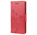 Housse Xiaomi Redmi 10 Papillons et Fleurs d'Asie