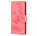 Housse Xiaomi Redmi 10 Que des Papillons avec Lanière