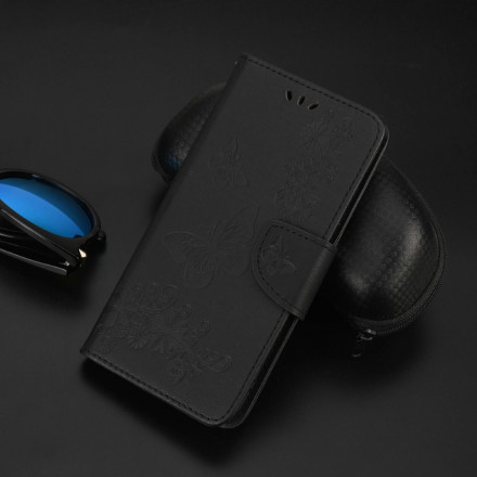 Housse Xiaomi Redmi 10 Que des Papillons avec Lanière Housse Xiaomi Redmi 10 Que des Papillons avec Lanière