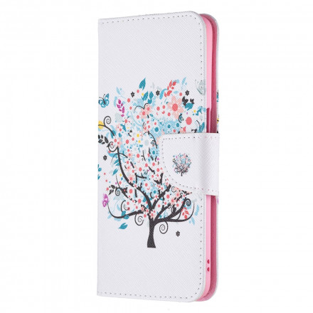 Housse Oppo A54 5G / A74 5G Flowered Tree Housse Oppo A54 5G / A74 5G Flowered Tree
