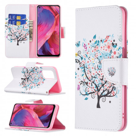 Housse Oppo A54 5G / A74 5G Flowered Tree Housse Oppo A54 5G / A74 5G Flowered Tree