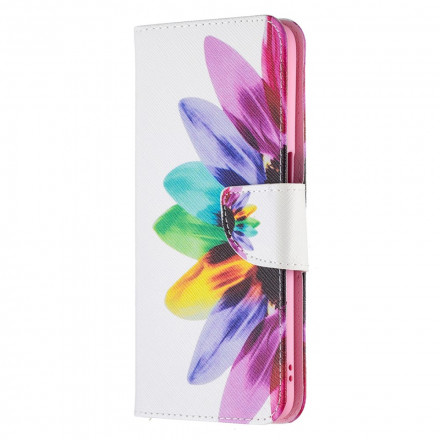 Housse Oppo A54 5G / A74 5G Fleur Aquarelle Housse Oppo A54 5G / A74 5G Fleur Aquarelle