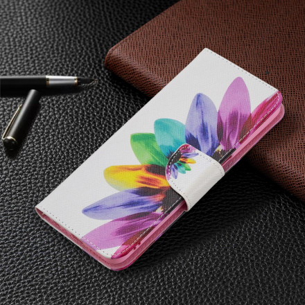 Housse Oppo A54 5G / A74 5G Fleur Aquarelle Housse Oppo A54 5G / A74 5G Fleur Aquarelle