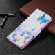 Housse Oppo A54 5G / A74 5G Papillons et Fleurs Peints Housse Oppo A54 5G / A74 5G Papillons et Fleurs Peints