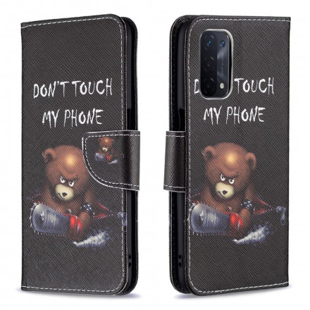 Housse Oppo A54 5G / A74 5G Ours Dangereux Housse Oppo A54 5G / A74 5G Ours Dangereux