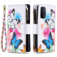 Housse Oppo A54 5G / A74 5G Poche Zippée Papillons Housse Oppo A54 5G / A74 5G Poche Zippée Papillons
