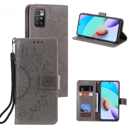 Housse Xiaomi Redmi 10 Mandala Soleil Housse Xiaomi Redmi 10 Mandala Soleil