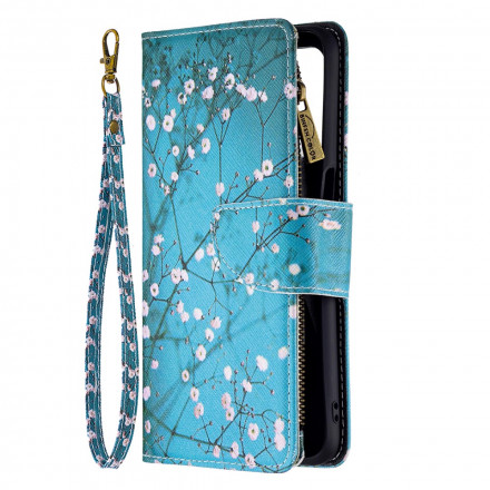 Housse Oppo A54 5G / A74 5G Poche Zippée Arbre Housse Oppo A54 5G / A74 5G Poche Zippée Arbre