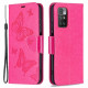 Housse Xiaomi Redmi 10 Papillons Imprimés à Lanière Housse Xiaomi Redmi 10 Papillons Imprimés à Lanière