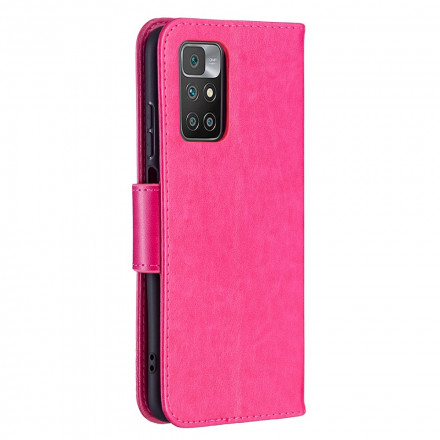 Housse Xiaomi Redmi 10 Papillons Imprimés à Lanière Housse Xiaomi Redmi 10 Papillons Imprimés à Lanière
