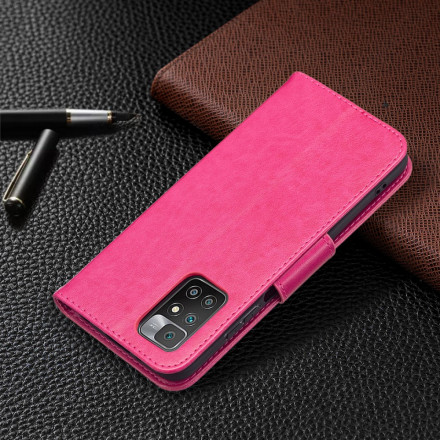 Housse Xiaomi Redmi 10 Papillons Imprimés à Lanière Housse Xiaomi Redmi 10 Papillons Imprimés à Lanière