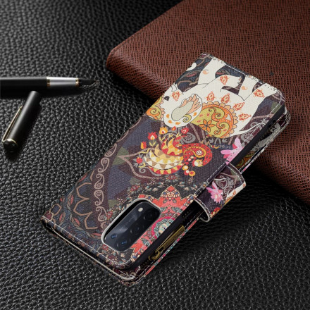 Housse Oppo A54 5G / A74 5G Poche Zippée Éléphant Housse Oppo A54 5G / A74 5G Poche Zippée Éléphant