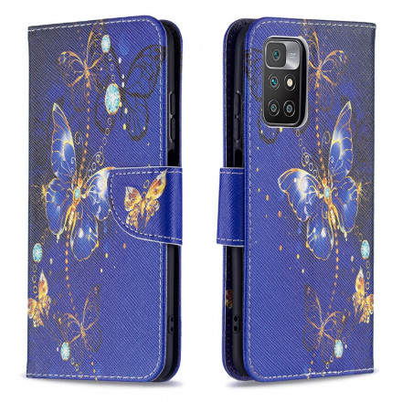Housse Xiaomi Redmi 10 Incroyables Papillons Housse Xiaomi Redmi 10 Incroyables Papillons