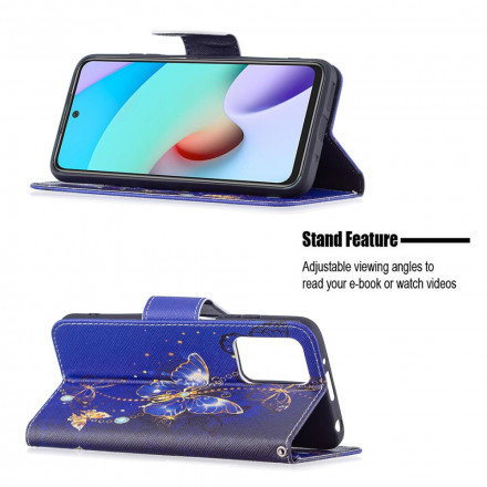 Housse Xiaomi Redmi 10 Incroyables Papillons Housse Xiaomi Redmi 10 Incroyables Papillons
