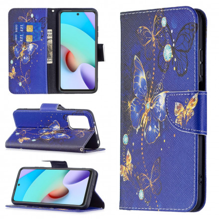 Housse Xiaomi Redmi 10 Incroyables Papillons Housse Xiaomi Redmi 10 Incroyables Papillons