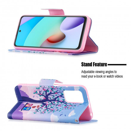Housse Xiaomi Redmi 10 Hiboux Sur La Balançoire Housse Xiaomi Redmi 10 Hiboux Sur La Balançoire