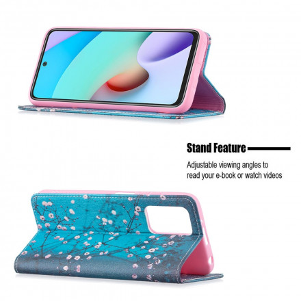 Flip Cover Xiaomi Redmi 10 Branches Fleuries Flip Cover Xiaomi Redmi 10 Branches Fleuries