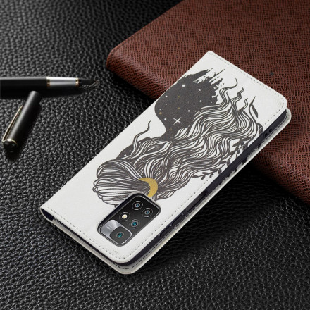 Flip Cover Xiaomi Redmi 10 Jolie Chevelure Flip Cover Xiaomi Redmi 10 Jolie Chevelure