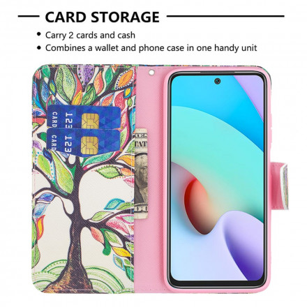 Housse Xiaomi Redmi 10 Arbre Coloré Housse Xiaomi Redmi 10 Arbre Coloré