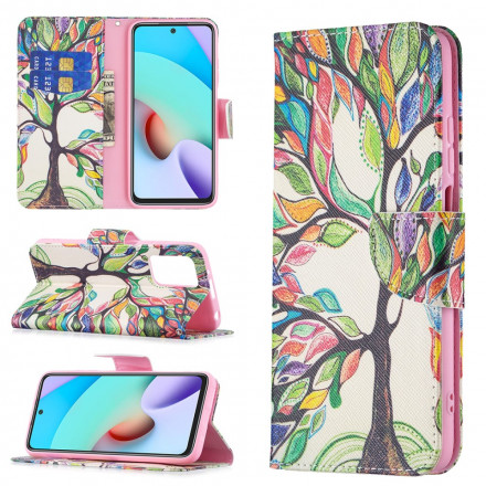 Housse Xiaomi Redmi 10 Arbre Coloré Housse Xiaomi Redmi 10 Arbre Coloré
