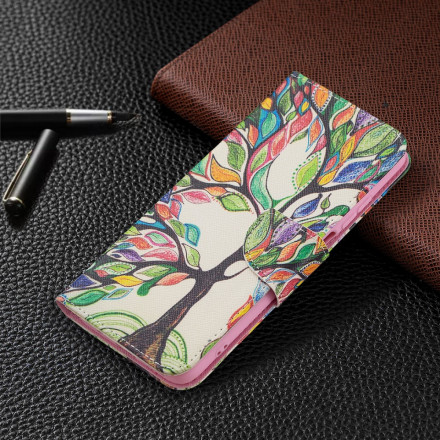 Housse Xiaomi Redmi 10 Arbre Coloré